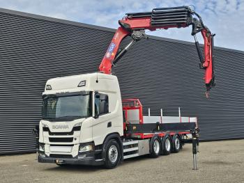 Scania G500 8x4/4 / HMF 50 tm + JIB + WINCH